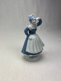 “Fanøpige” tysk porcelæn 18 cm høj