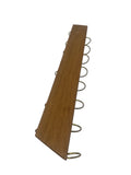Teak pibeholder til 8 piber.