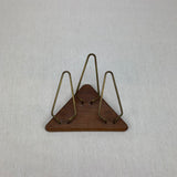 Teak pibeholder